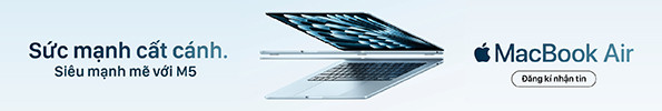 Banner danh mục MacBook Air m5