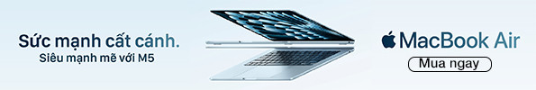 Banner danh mục MacBook Air m5