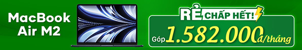 Banner danh mục MacBook Air m2
