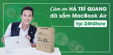 Hà Trí Quang mua sắm tại 24hStore
