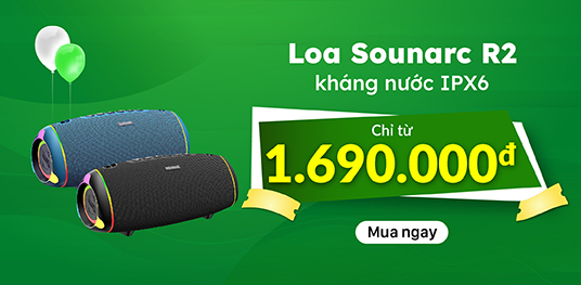 Loa Sounarc R2 kháng nước IPX6