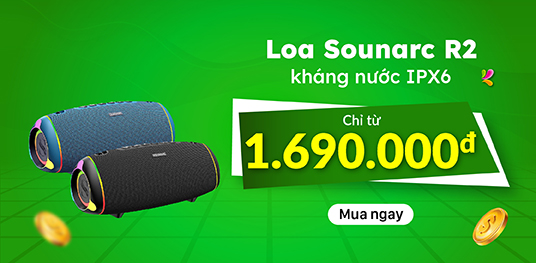 Loa Sounarc R2 kháng nước IPX6