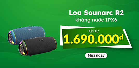 Loa Sounarc R2 kháng nước IPX6