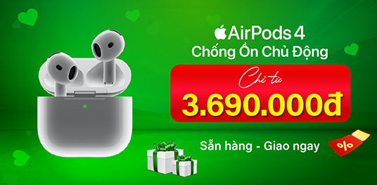 AirPods 4 chống ồn