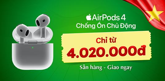 AirPods 4 chống ồn