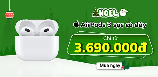 Apple AirPods 3 Sạc có dây