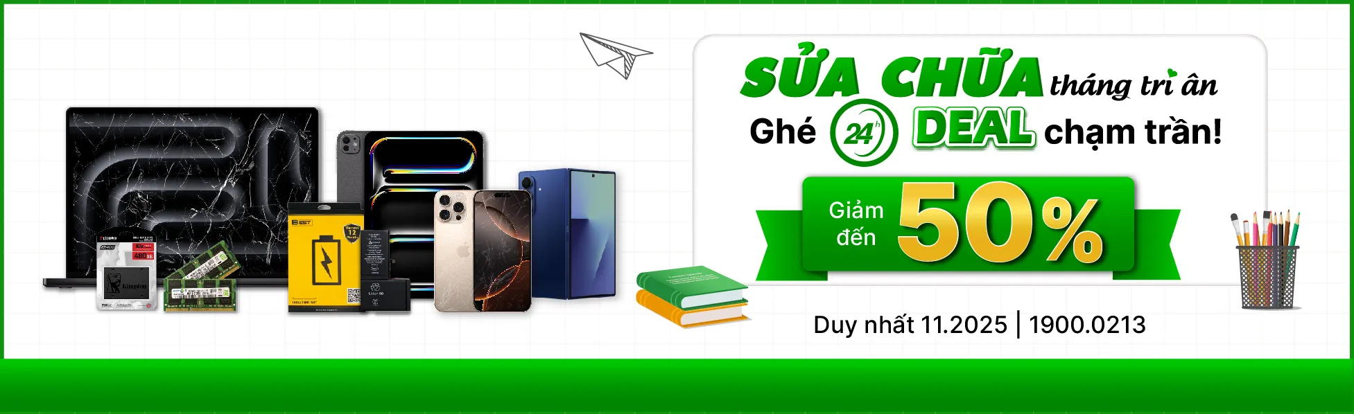 Sửa chữa 6 sao duy nhất ở Việt Nam