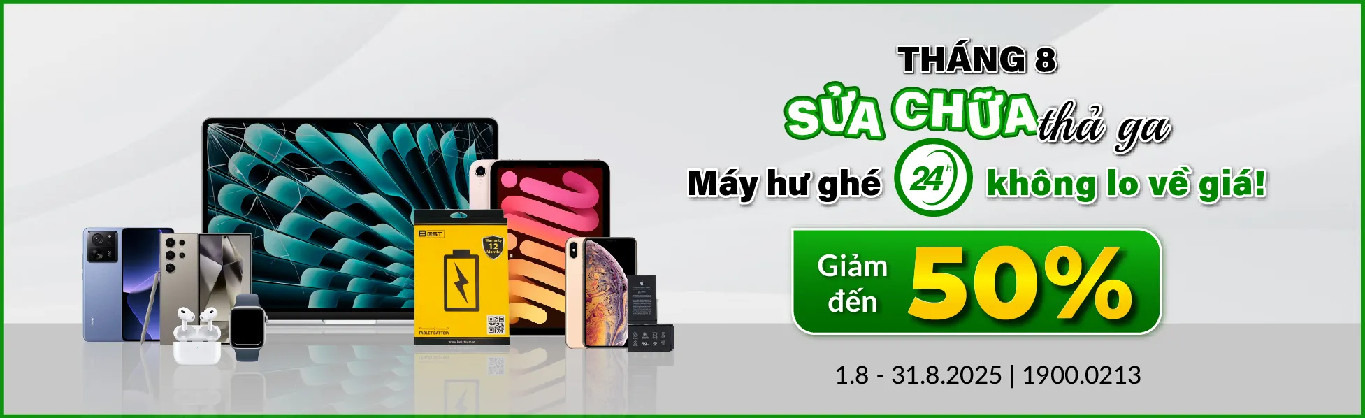 Sửa chữa 6 sao duy nhất ở Việt Nam