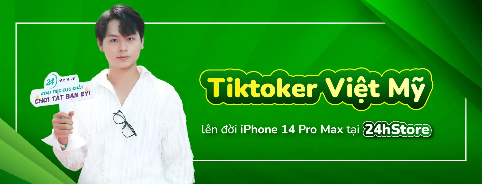 Tiktoker triệu view Việt Mỹ sắm iPhone 14 Pro Max