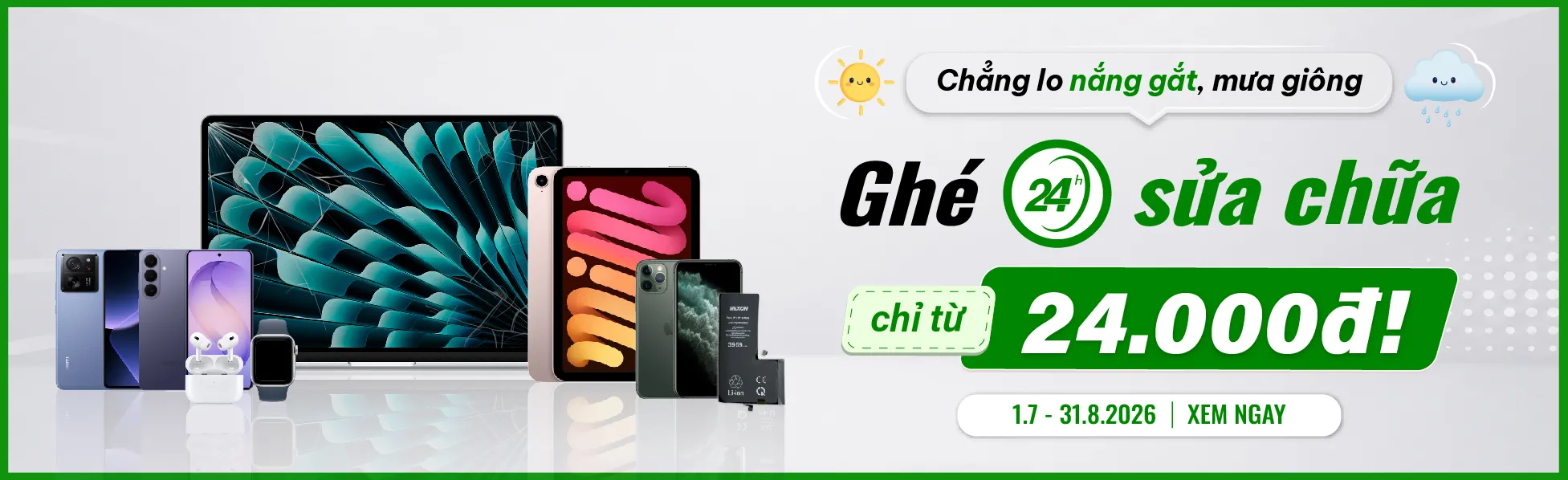 Sửa chữa 6 sao duy nhất ở Việt Nam