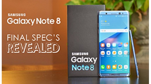 Samsung Note 8 sẽ giống với S8, vuông hơn và có vũ khí đặc biệt S-Pen.