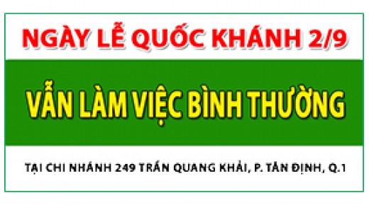 NGÀY QUỐC KHÁNH TUYỆT VỜI - “KHÔ MÁU” CÙNG 24HSTORE NHÂN LỄ 2-9