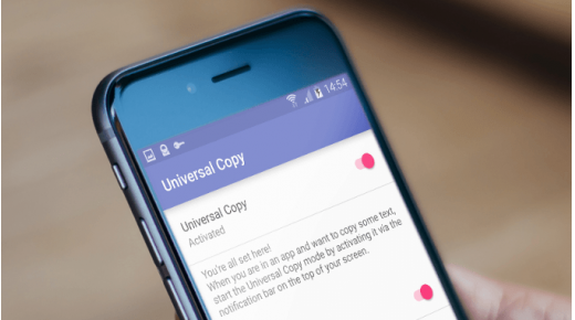 Mẹo copy nhanh văn bản ở bất kì đâu trên điện thoại Android