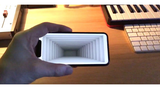 Ứng dụng tạo ảo giác quang học cực hấp dẫn trên iPhone X