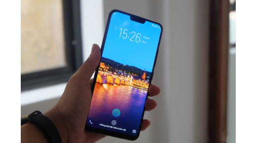Smartphone đầu tiên trên thế giới có cảm biến vân tay dưới màn hình trông như thế nào?