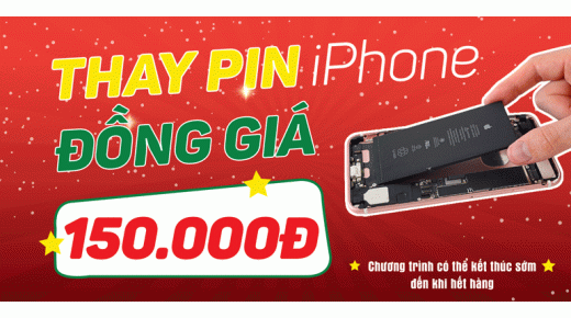 THAY PIN ĐỒNG GIÁ - BỨT PHÁ PHONG ĐỘ