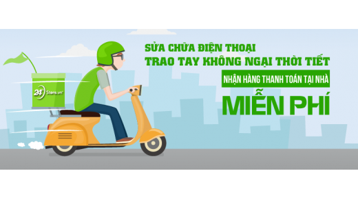 Sửa chữa điện thoại trao tay không ngại thời tiết