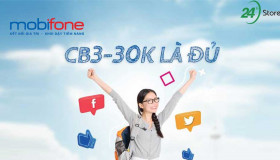 Đăng ký gói cước CB3 MobiFone dành cho học sinh sinh viên