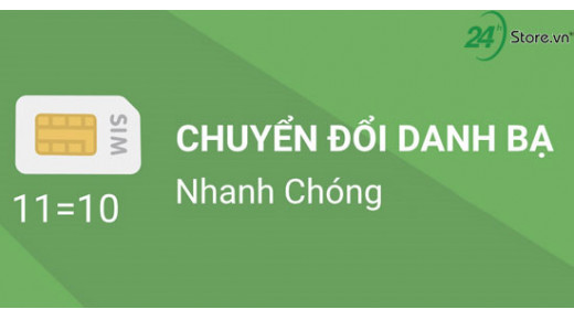 Đã có ứng dụng chuyển danh bạ 11 số thành 10 số tự động