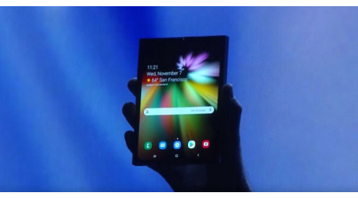 Samsung ra mắt smartphone màn hình gập đầu tiên Infinity Flex Display