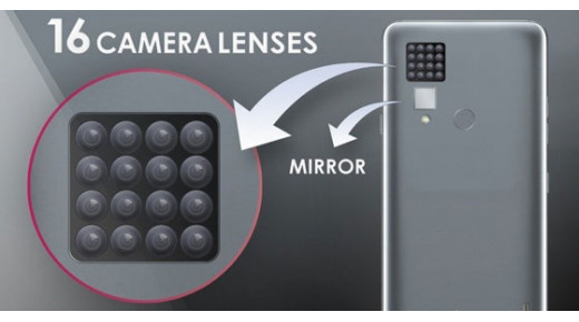 LG bất ngờ tung bằng sáng chế smartphone 16 camera sau