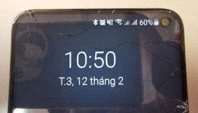 Galaxy S10 chưa ra mắt thế nhưng đã có người Việt mang đi sửa màn hình