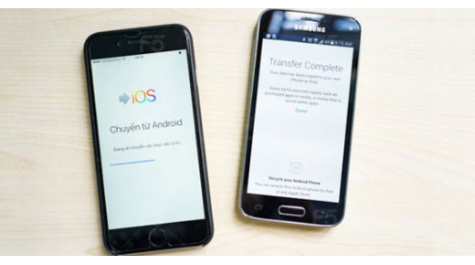 6 bước chuyển dữ liệu từ Android sang iPhone