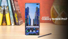 Lộ diện Samsung Galaxy Note 10 Pro: màn hình siêu lớn, camera xếp dọc