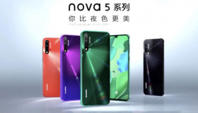 Huawei lộ diện Nova 5, 5Pro và 5i tấn công smartphone 4 camera tầm giá trung cấp