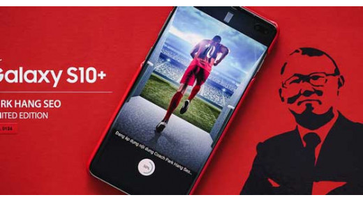 Khám phá Samsung Galaxy S10 Plus Phiên bản giới hạn HLV Park Hang Seo