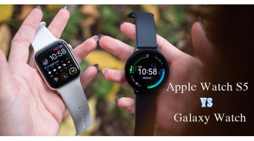 So sánh tổng quan về Apple Watch Series 5 và Galaxy Watch Active 2