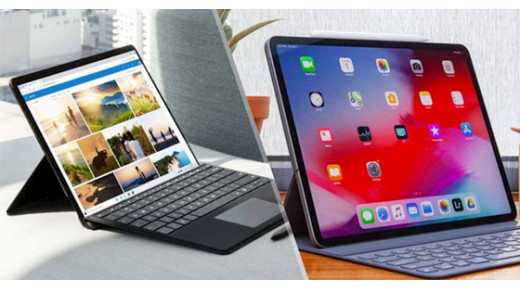So sánh iPad Pro và Surface Pro 7 về thiết kế và hiệu năng