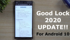 Samsung Good Lock 2020 bắt đầu được triển khai trên nền tảng Android 10
