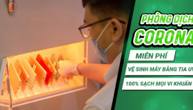 MIỄN PHÍ VỆ SINH MÁY BẰNG TIA UV – SẠCH KHUẨN MÙA CORONA