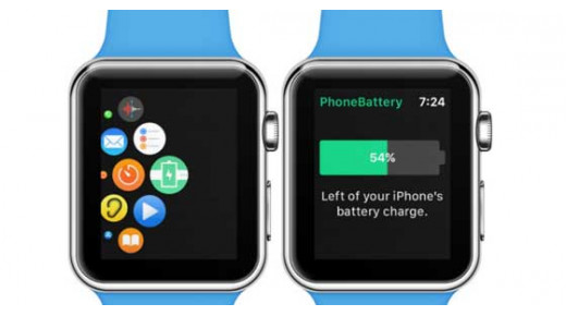 Cách hiển thị phần trăm pin iPhone trên Apple Watch
