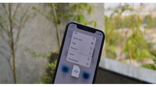 Hướng dẫn nén và giải nén file trên iPhone và iPad chỉ bằng một nốt nhạc