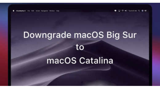 Hướng dẫn hạ cấp macOS Big Sur Beta xuống macOS Catalina