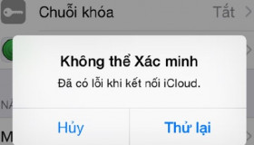 Lỗi khôi phục iCloud trên iPhone và iPad, những điều bạn chưa biết