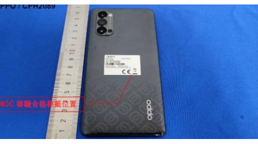 Hình ảnh thực tế của Oppo Reno 4 Pro được phát hiện trên NCC