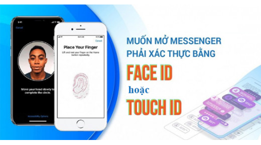 Cách khoá Facebook Messenger bằng Face ID hoặc Touch ID
