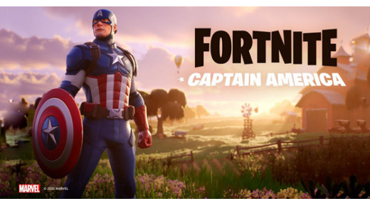 Fortnite thêm skin Captain America mới vào trò chơi