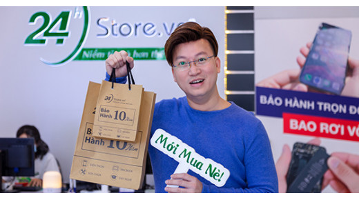 Sỹ Luân chọn mua bộ sản phẩm iPad Pro 2020 tại 24hStore