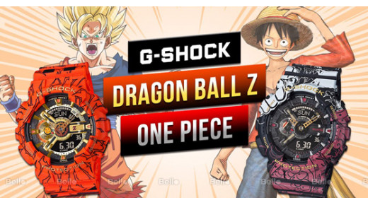 Những mẫu đồng hồ G-Shock hợp tác với Dragon Ball và One Piece