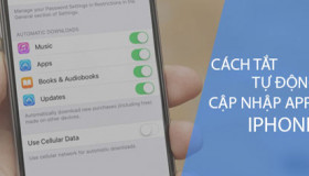 Cách tắt tự động cập nhật phần mềm trên iPhone hoặc iPad