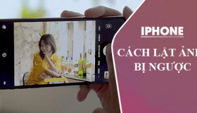 Hướng dẫn cách phản chiếu ảnh chụp camera trước trên iPhone