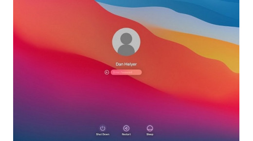 Khắc phục lỗi không nhập được mật khẩu trong macOS Big Sur