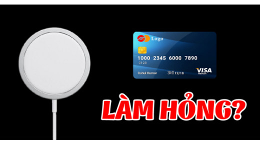 Sạc MagSafe iPhone 12 có thể làm hỏng ốp lưng, thẻ tín dụng?