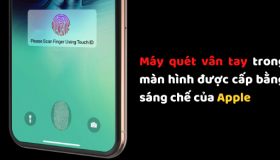 Công nghệ quét vân tay trong màn hình của Apple được cấp bằng sáng chế