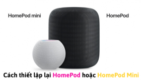 Cách thiết lập lại HomePod hoặc HomePod Mini