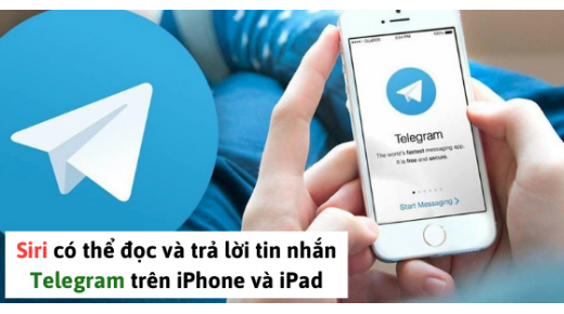 Siri có thể đọc và trả lời tin nhắn Telegram trên iPhone và iPad